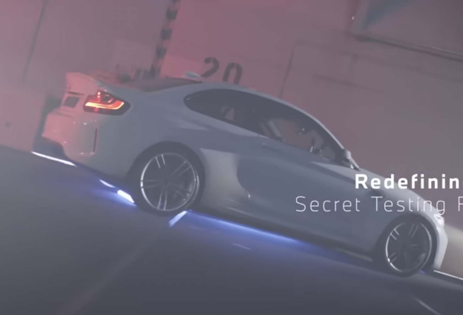 Electric BMW M2 prototype